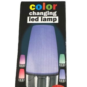 Color Changing LED Lamp Portable Battery  Operated 5 Colors‎ Relaxing
